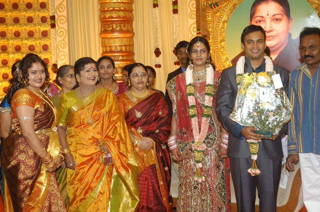 Actor Radharavi son wedding reception stills | Picture 40865